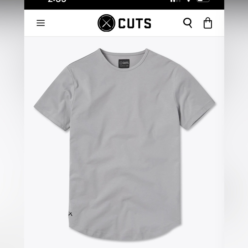 AO Curve-Hem Tee - Signature Fit